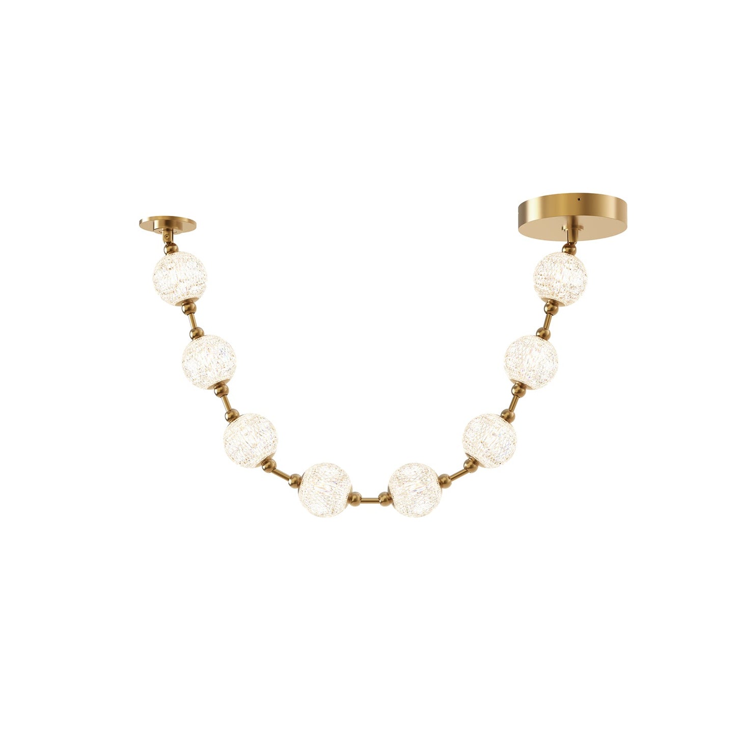 Alora Marni natural brass pendant PD321708NB
