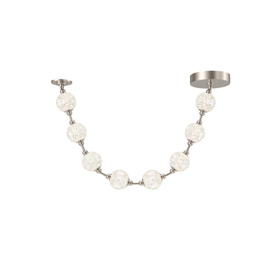 Alora Marni polished nickel pendant PD321708PN