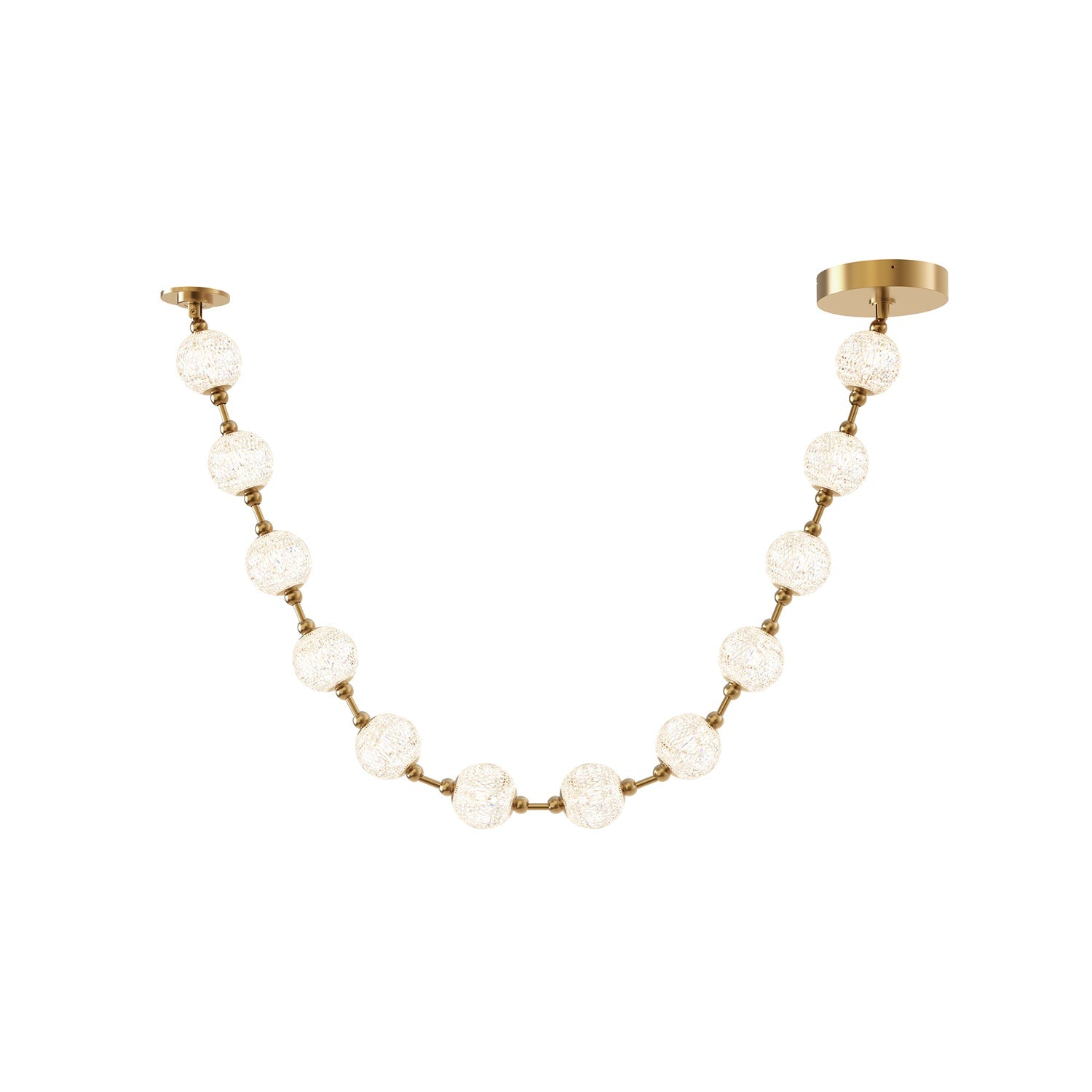 Alora Marni natural brass pendant PD321712NB