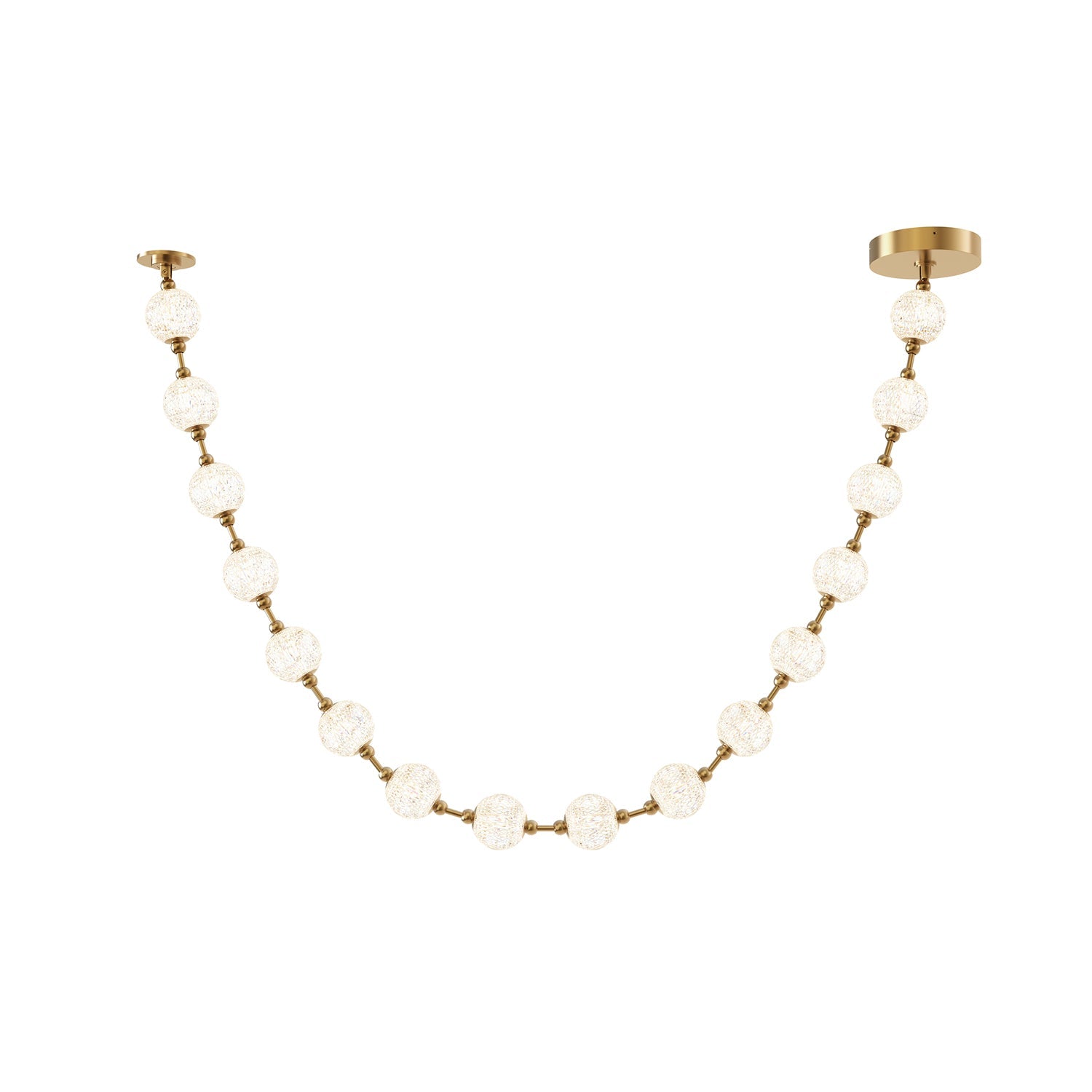 Alora Marni natural brass pendant PD321716NB