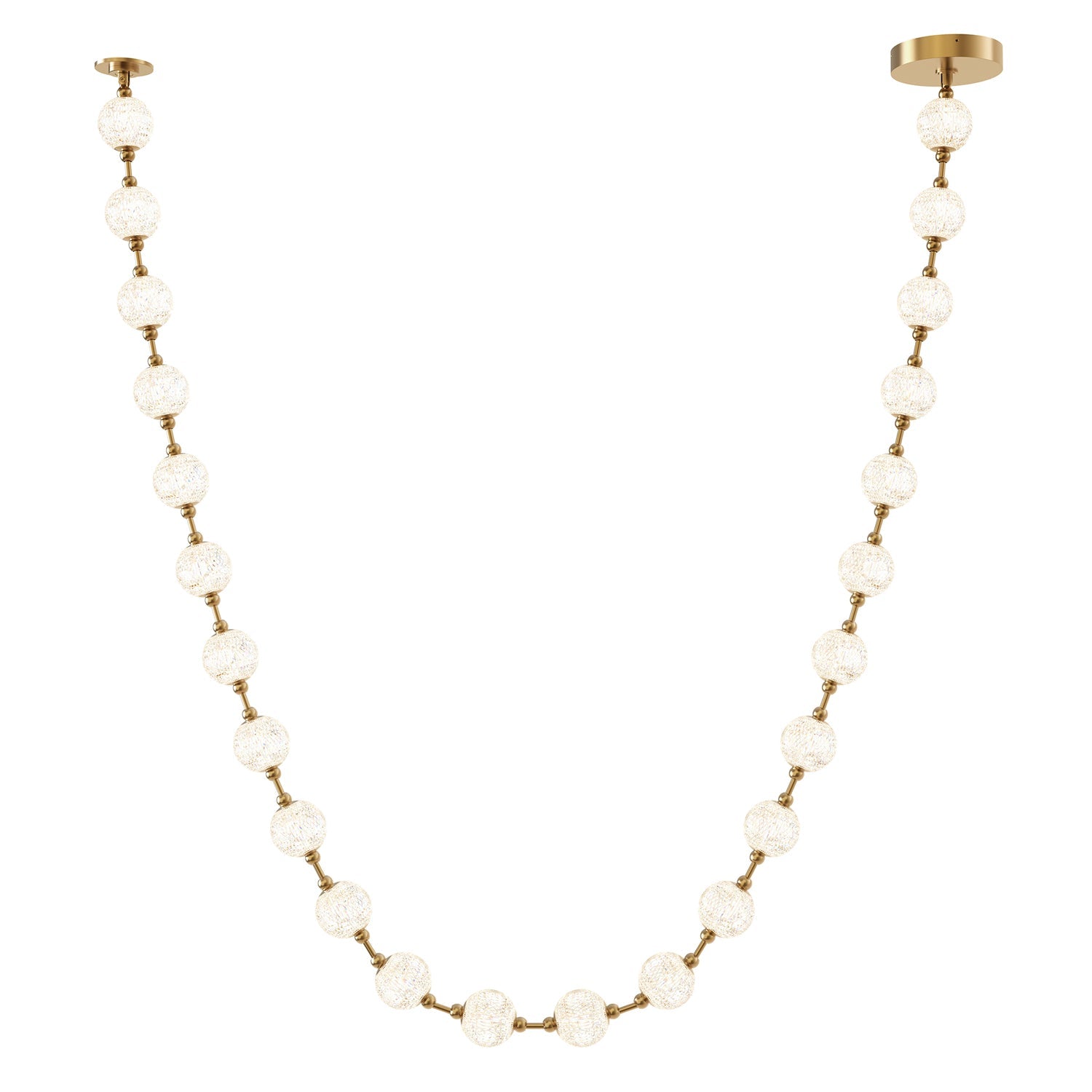Alora Marni natural brass pendant PD321724NB