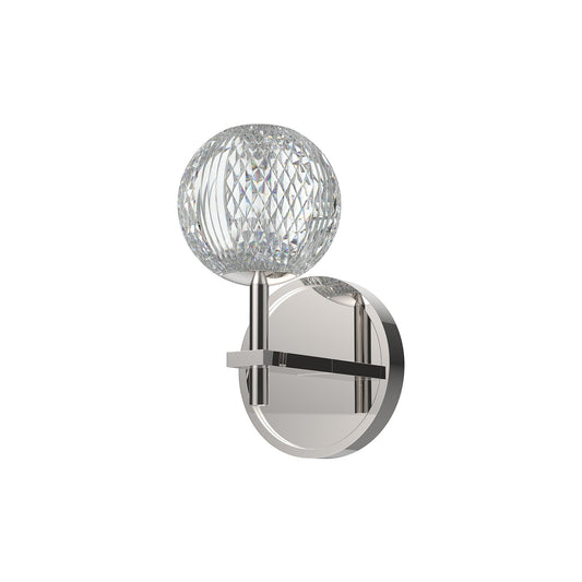 Alora Marni polished nickel vanity light WV321201PN