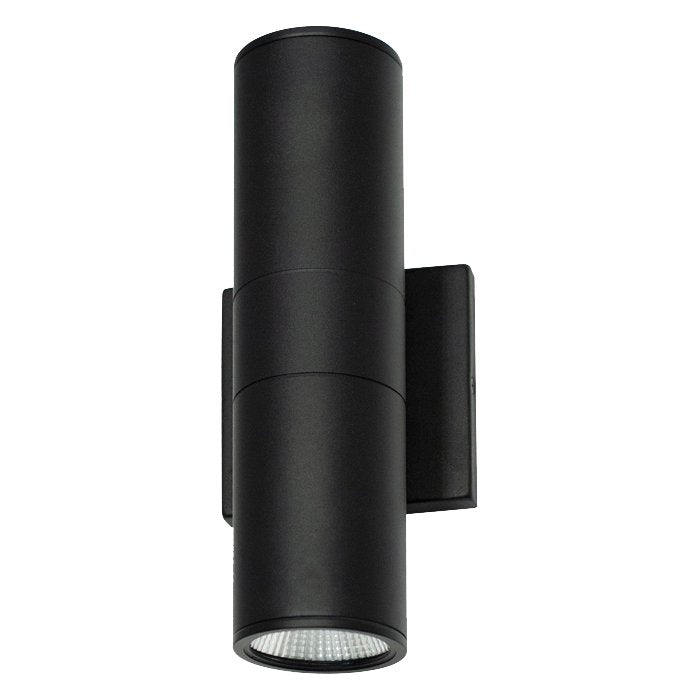 MW Lighting MCYLUD20WBK-30K led up/down cylinder light