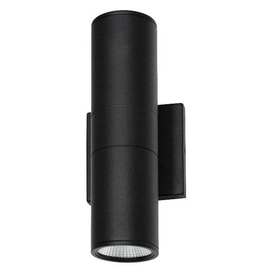MW Lighting MCYLUD20WBK-30K led up/down cylinder light