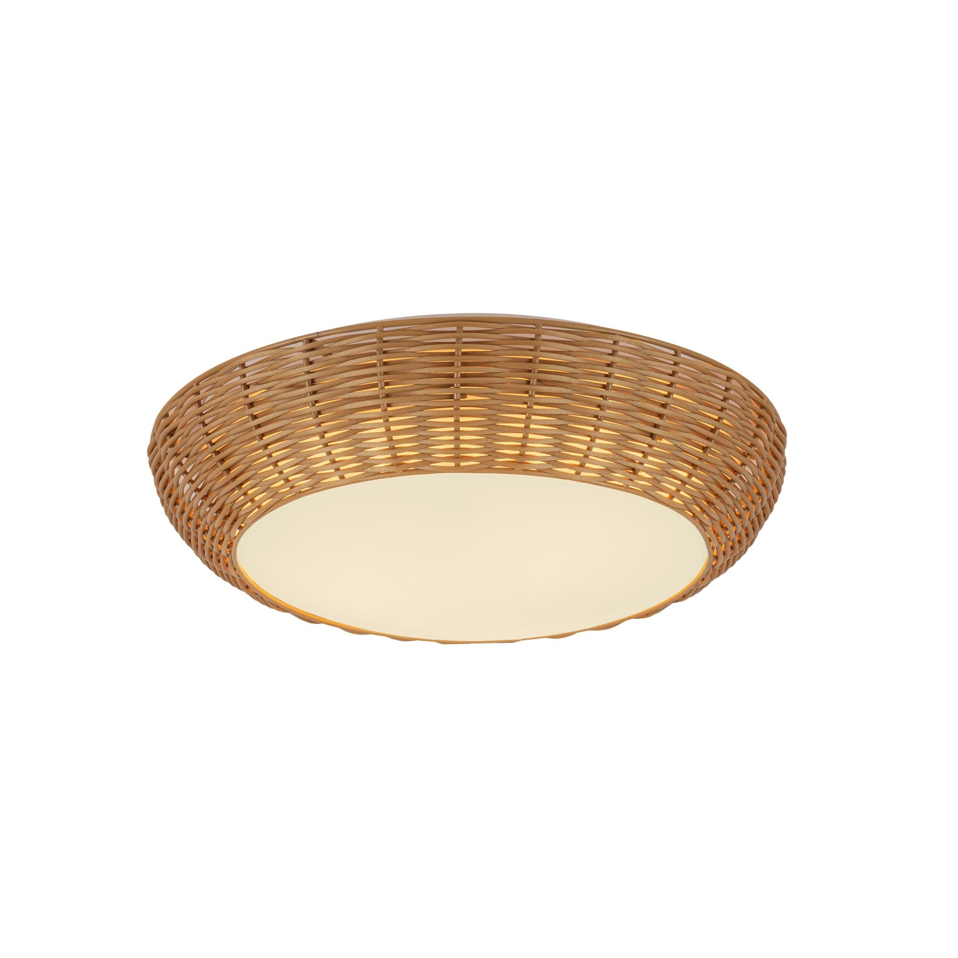 Alora Mood Merida rattan flush mount FM511014RA