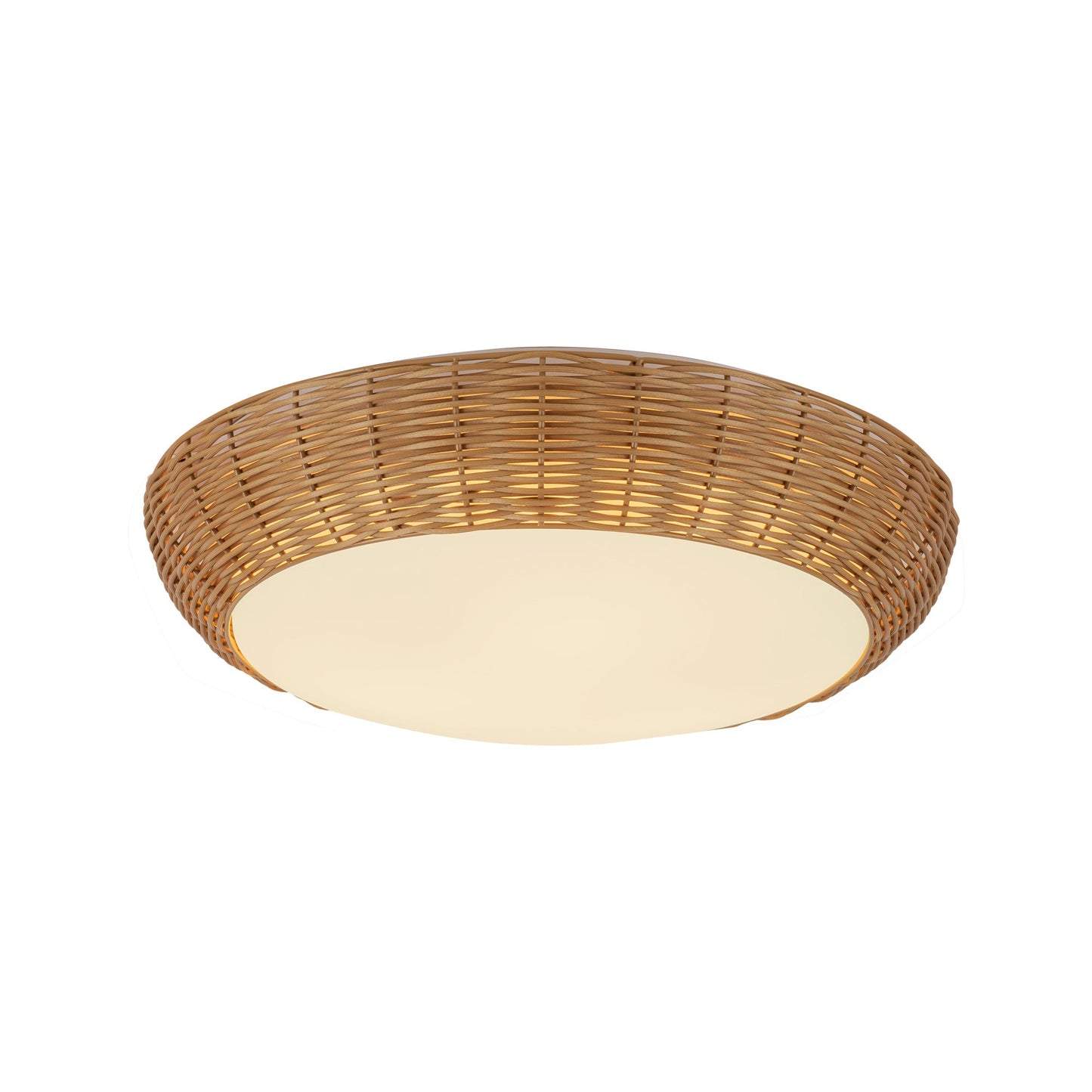 Alora Mood Merida rattan flush mount FM511217RA