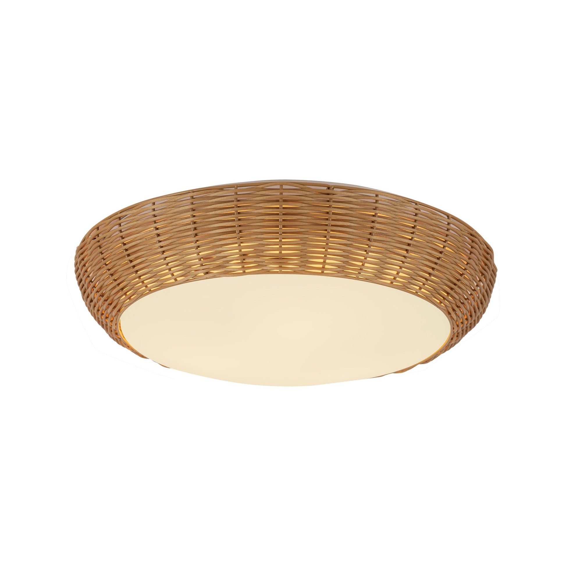 Alora Mood Merida rattan flush mount FM511217RA