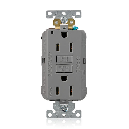 Leviton MGFN1-GY GFCI Receptacle