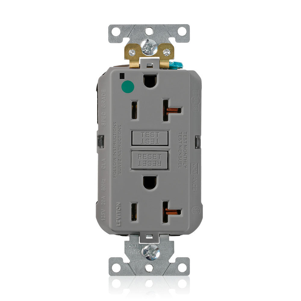 Leviton MGFN2-HGG GFCI Receptacle