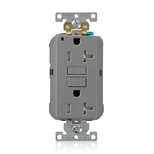 Leviton MGFT2-GY GFCI Receptacle