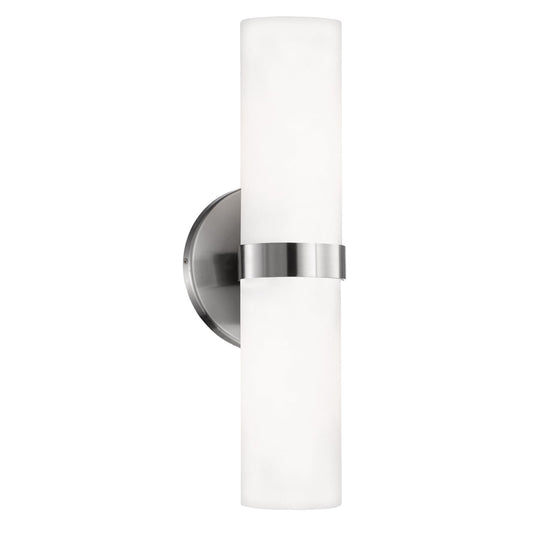 Kuzco Milano brushed nickel wall sconce WS9815-BN