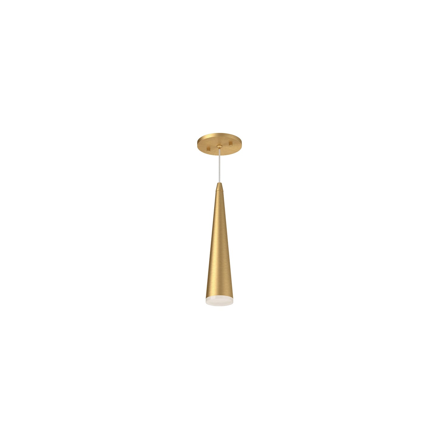 Kuzco Mina brushed gold pendant 401214BG-LED