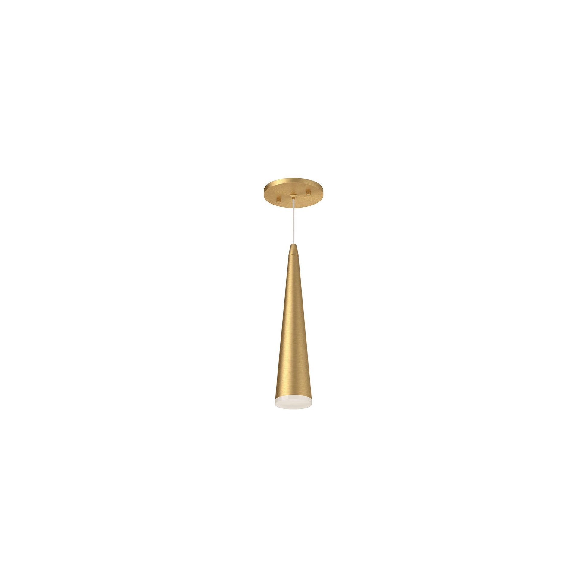 Kuzco Mina brushed gold pendant 401214BG-LED