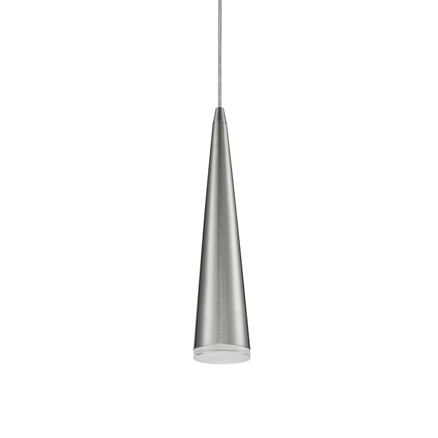 Kuzco Mina brushed nickel pendant 401214BN-LED