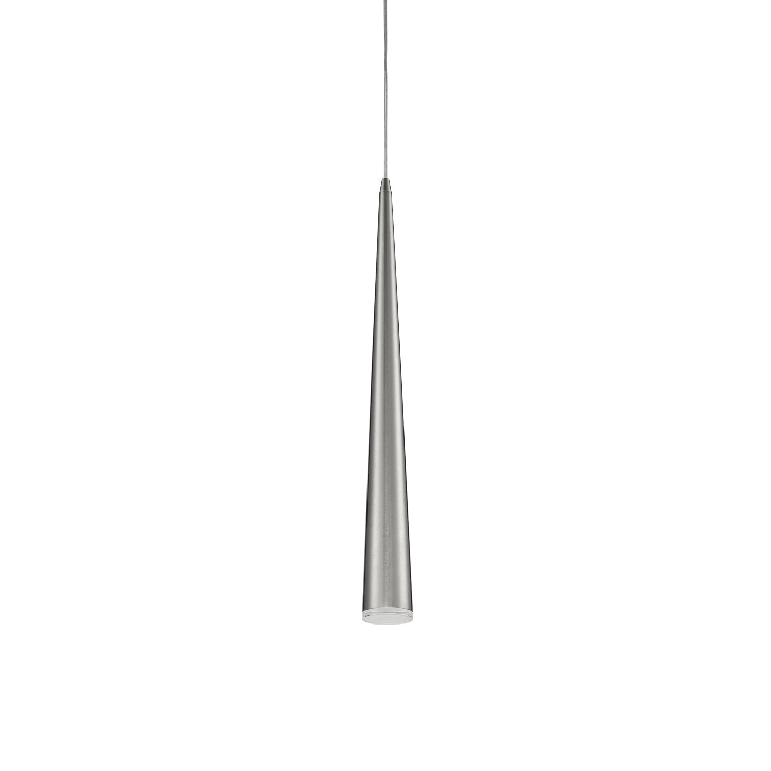 Kuzco Mina brushed nickel pendant 401215BN-LED