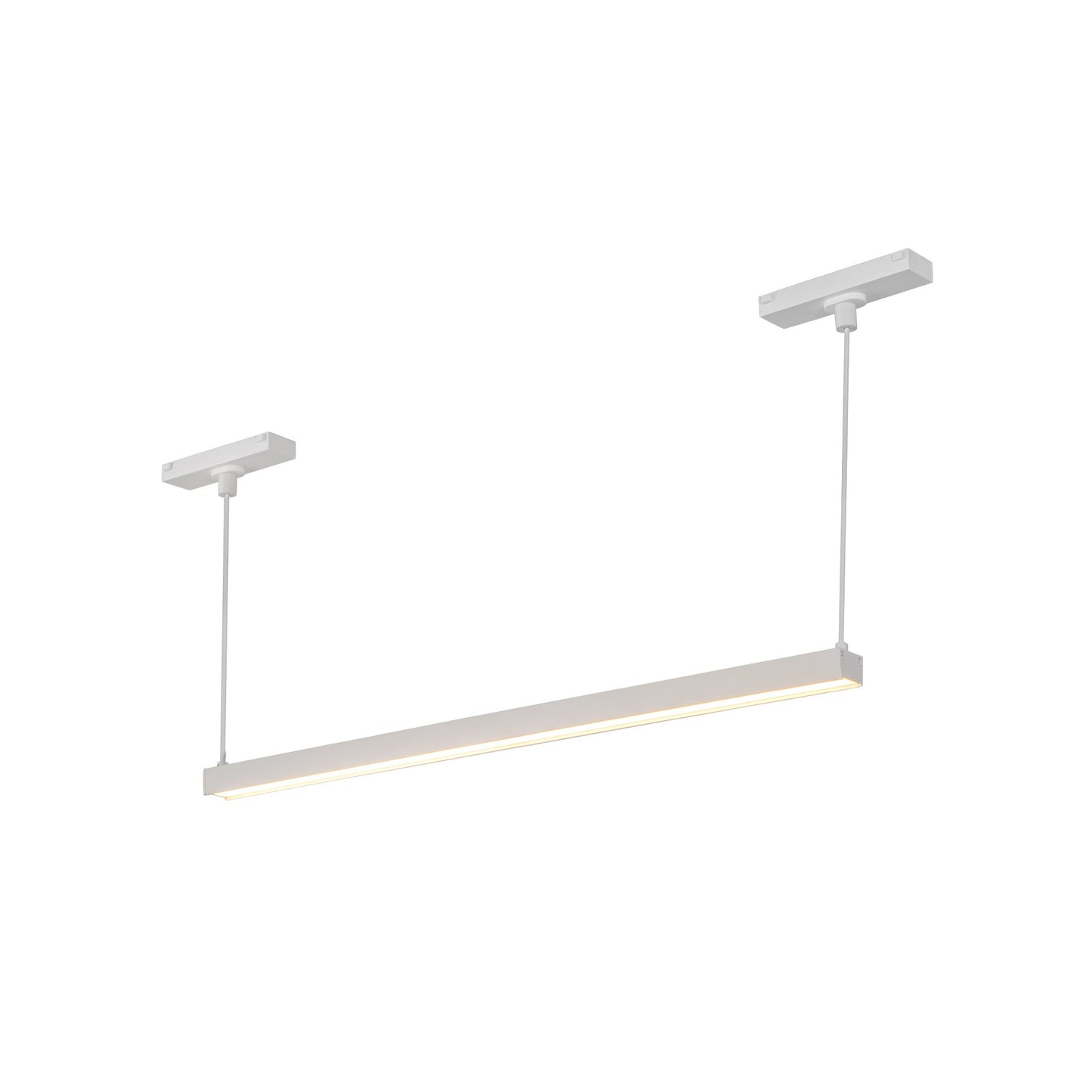 Kuzco Mira white trilo track linear pendant TRL28122-WH