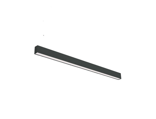 MW Lighting MLAS8FT-60/80/100W-5CCT-BK led architectural linear light