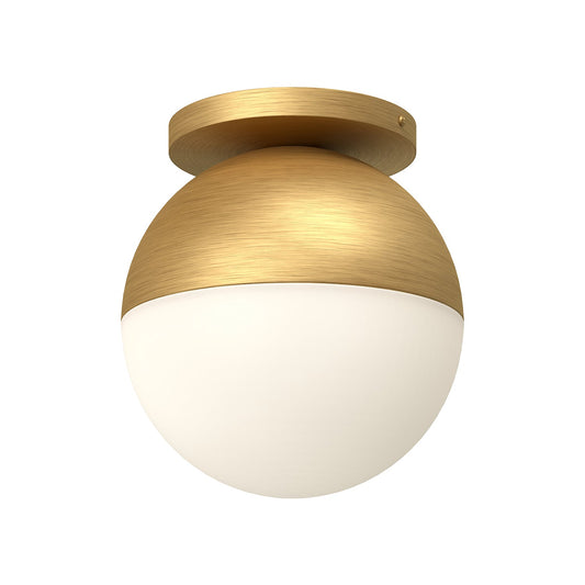 Kuzco Monae brushed gold flush mount FM58310-BG/OP