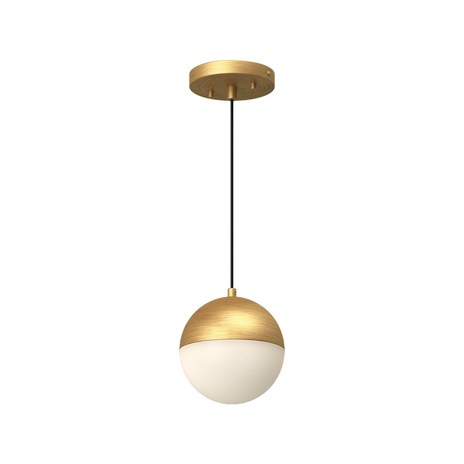 Kuzco Monae brushed gold pendant PD11706-BG