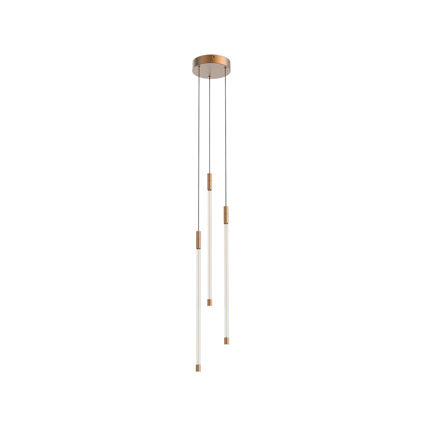 Kuzco Motif brushed gold multi-pendant MP75221-BG
