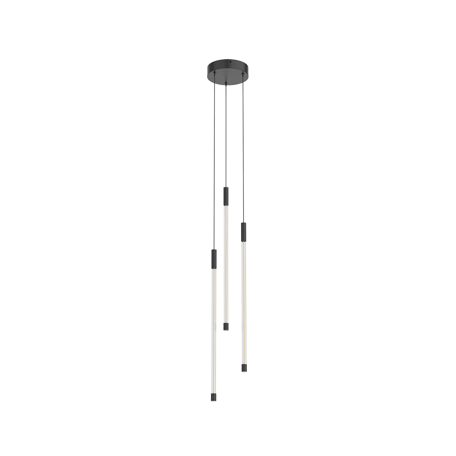 Kuzco Motif black [universal voltage] multi-pendant MP75221-BK