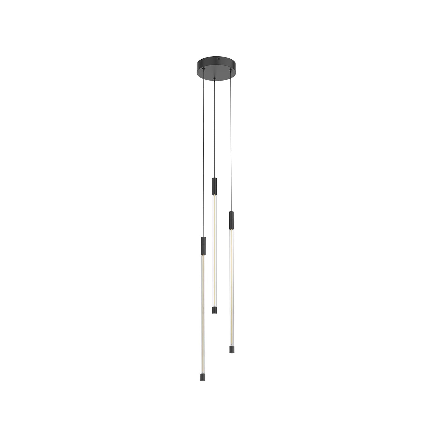 Kuzco Motif black [universal voltage] multi-pendant MP75221-BK-UNV