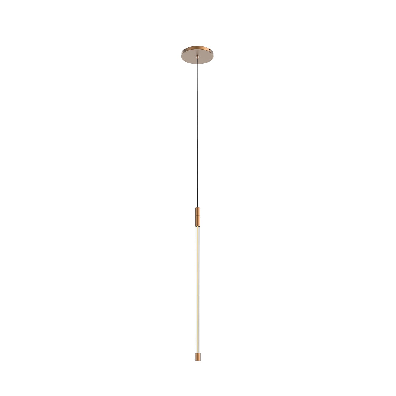 Kuzco Motif brushed gold pendant PD75021-BG
