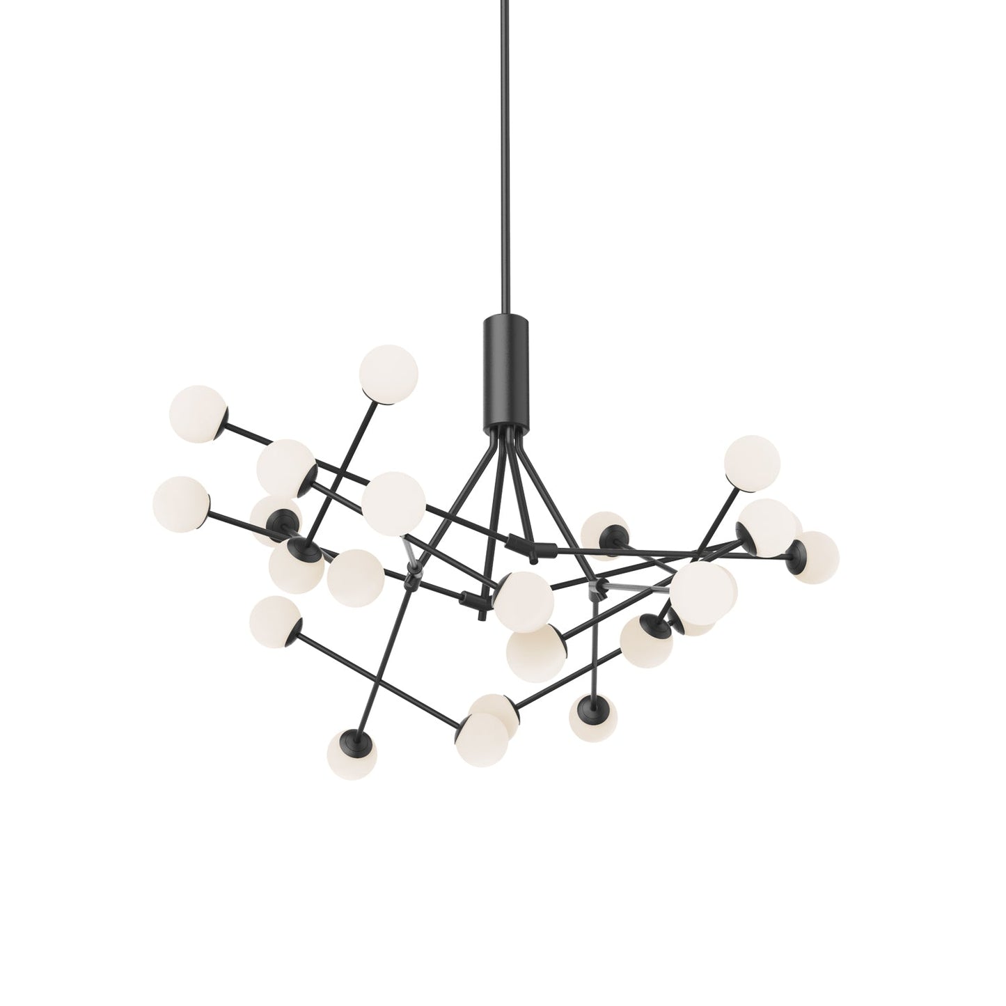 Kuzco Moto black [universal voltage] chandelier CH97139-BK-UNV