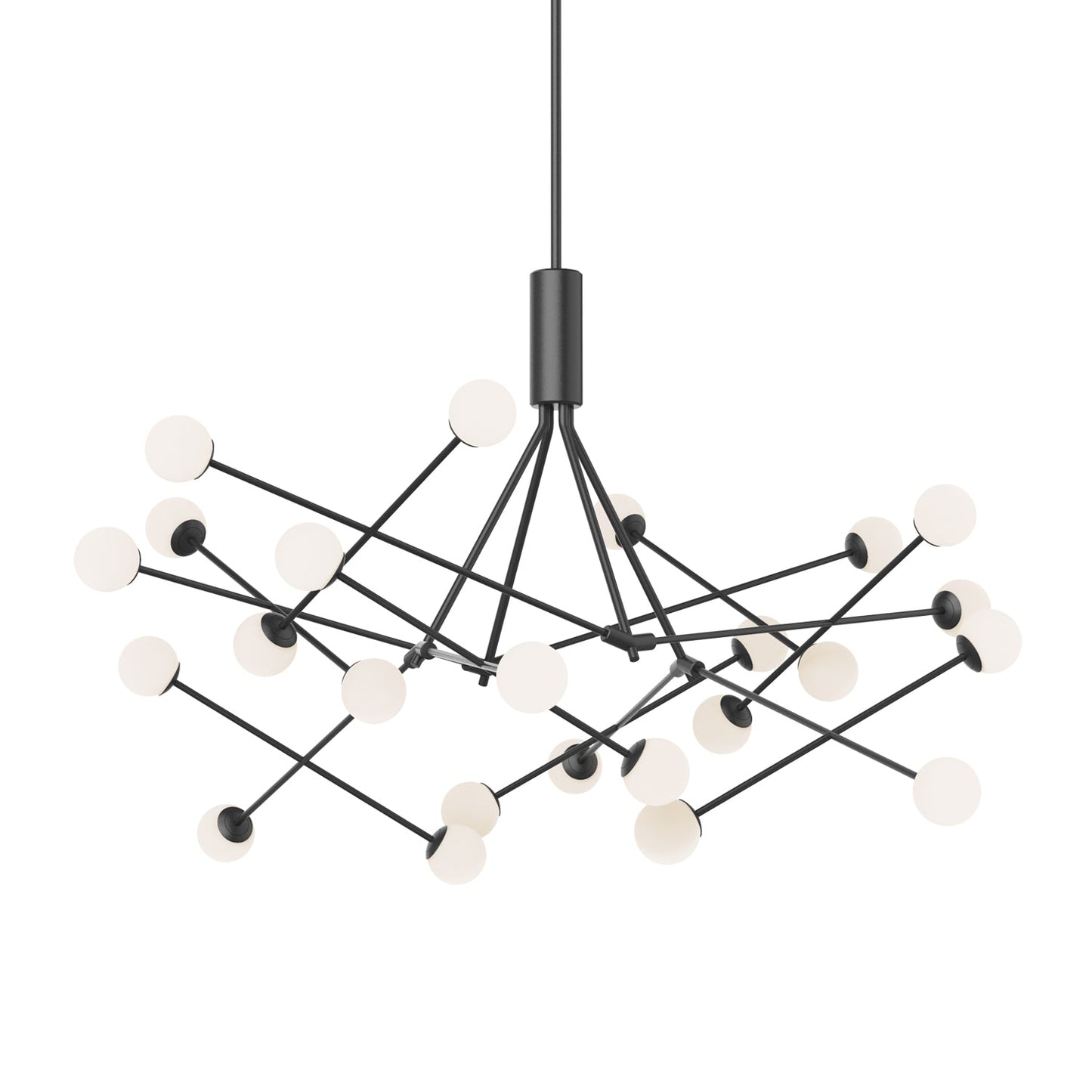 Kuzco Moto black [universal voltage] chandelier CH97358-BK-UNV