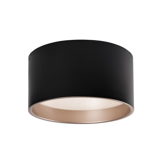 Kuzco Mousinni black [5 selectable color temperatures] flush mount FM11414-BK-5CCT