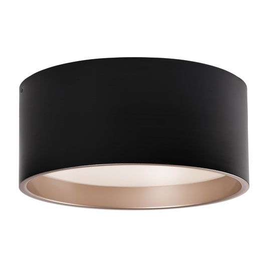 Kuzco Mousinni black flush mount FM11418-BK