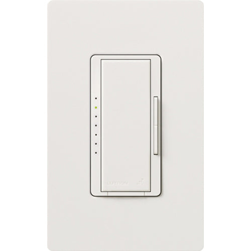Lutron Maestro 3-wire dimmer switch in Snow White