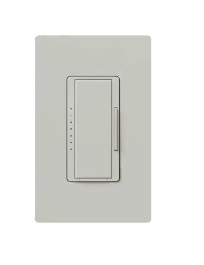 Lutron Maestro dimmer switch in Palladium