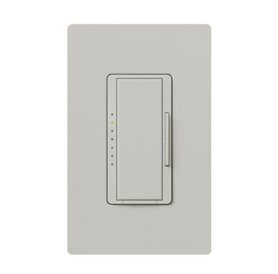 Lutron Maestro dimmer switch in Palladium