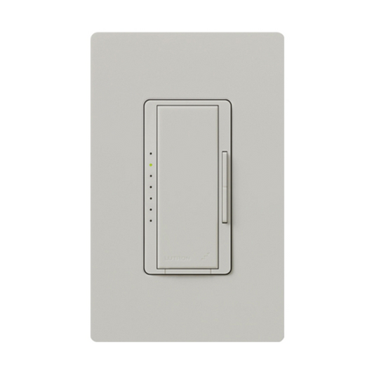 Lutron Maestro dimmer switch in Palladium