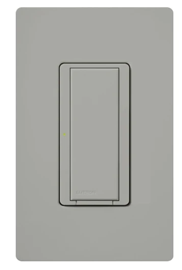 Lutron Maestro switch in Gray