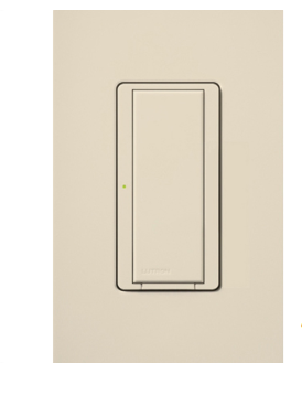 Lutron Maestro switch in Light Almond
