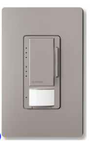 Lutron Maestro occupancy sensor switch in Gray