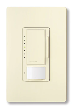 Lutron Maestro occupancy sensor switch in Light Almond