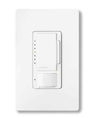 Lutron Maestro vacancy sensor switch in White