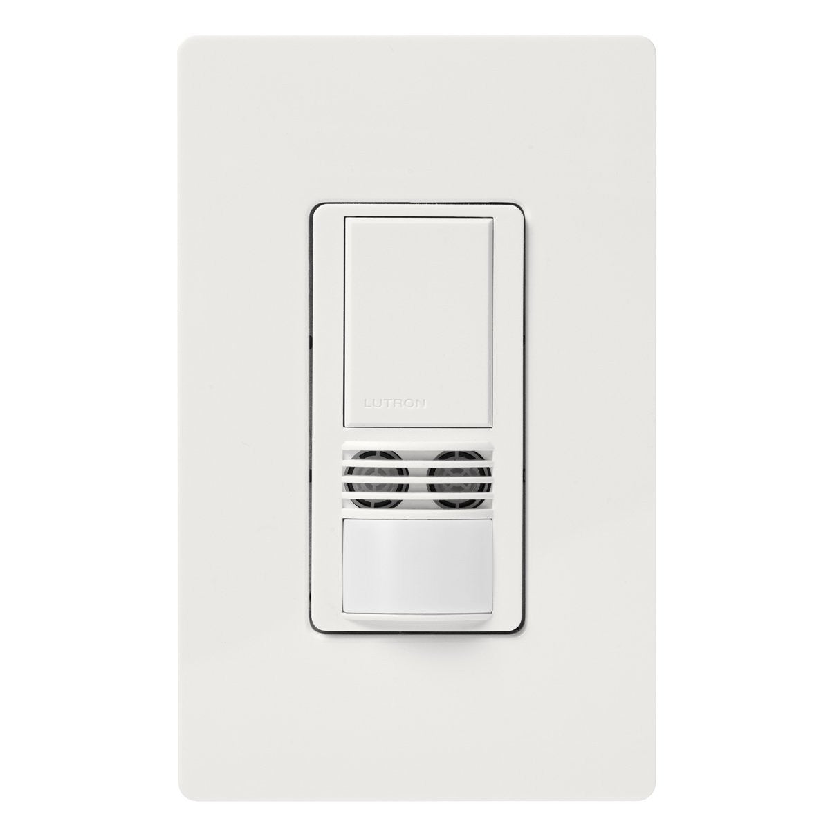 Lutron Maestro dual-tech occupancy sensor switch in White