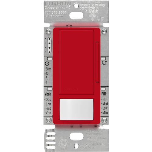 Lutron Maestro occupancy sensor switch in Hot