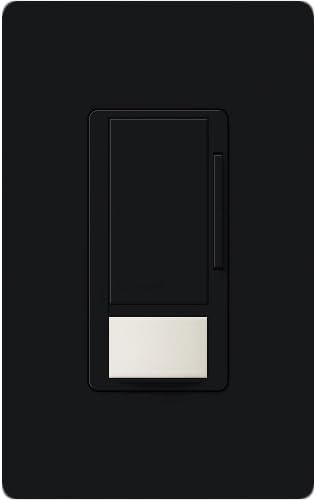 Lutron Maestro occupancy sensor switch in Black