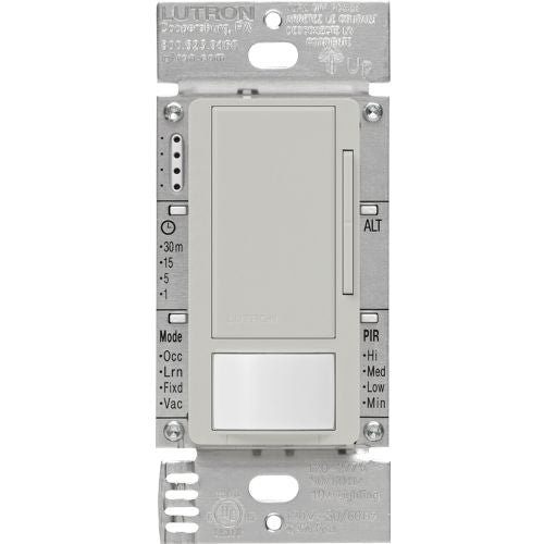 Lutron Maestro occupancy sensor switch in Palladium