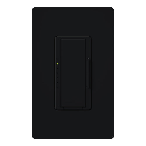 Lutron Maestro dimmer switch in Midnight