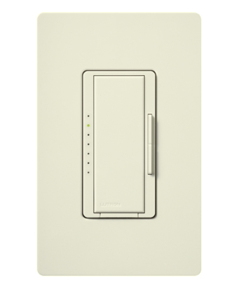 Lutron Maestro dimmer switch in Biscuit