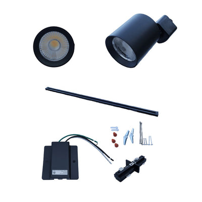 MW Lighting MTL-6H-COM-BK led track light