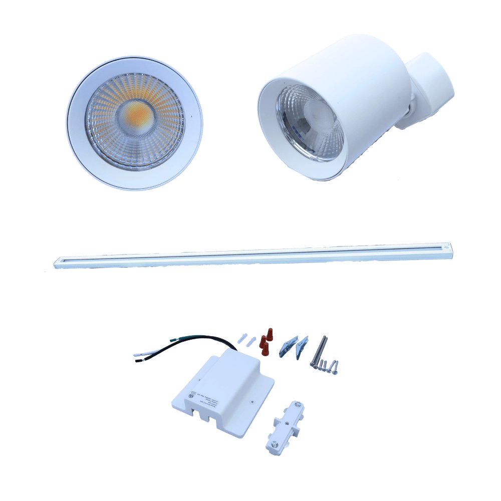 MW Lighting MTL-6H-COM-WH led track light