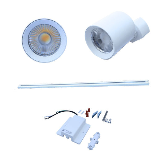 MW Lighting MTL-6H-COM-WH led track light