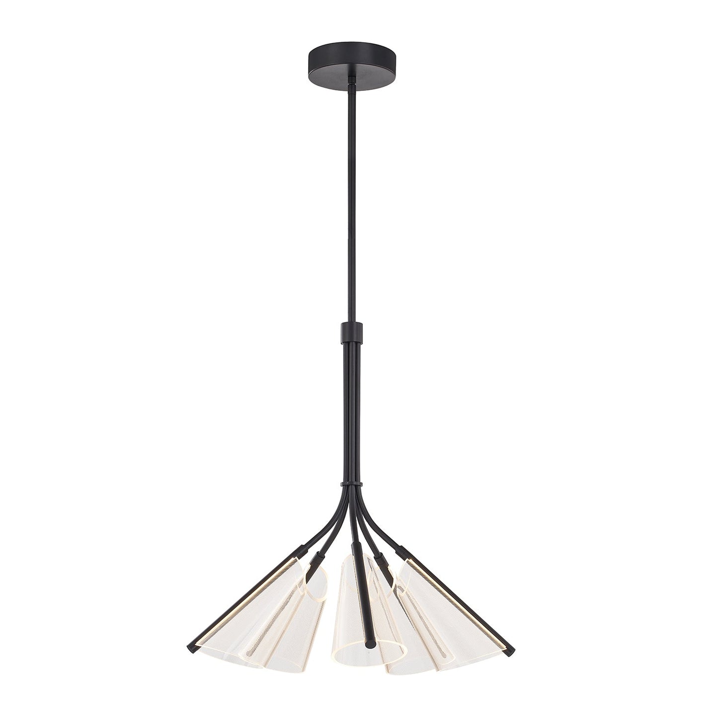 Kuzco Mulberry black chandelier CH62628-BK/LG